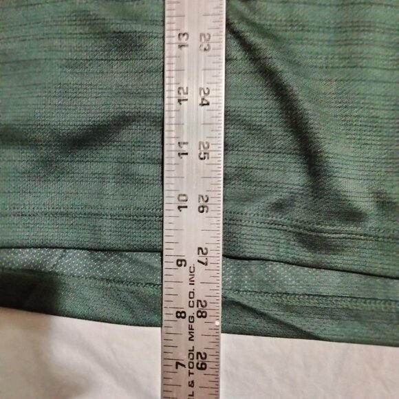 Nike Men’s Dri-Fit Miler Running Shirt Jungle Green Reflective Sz L AJ7565-338 - Picture 3 of 6